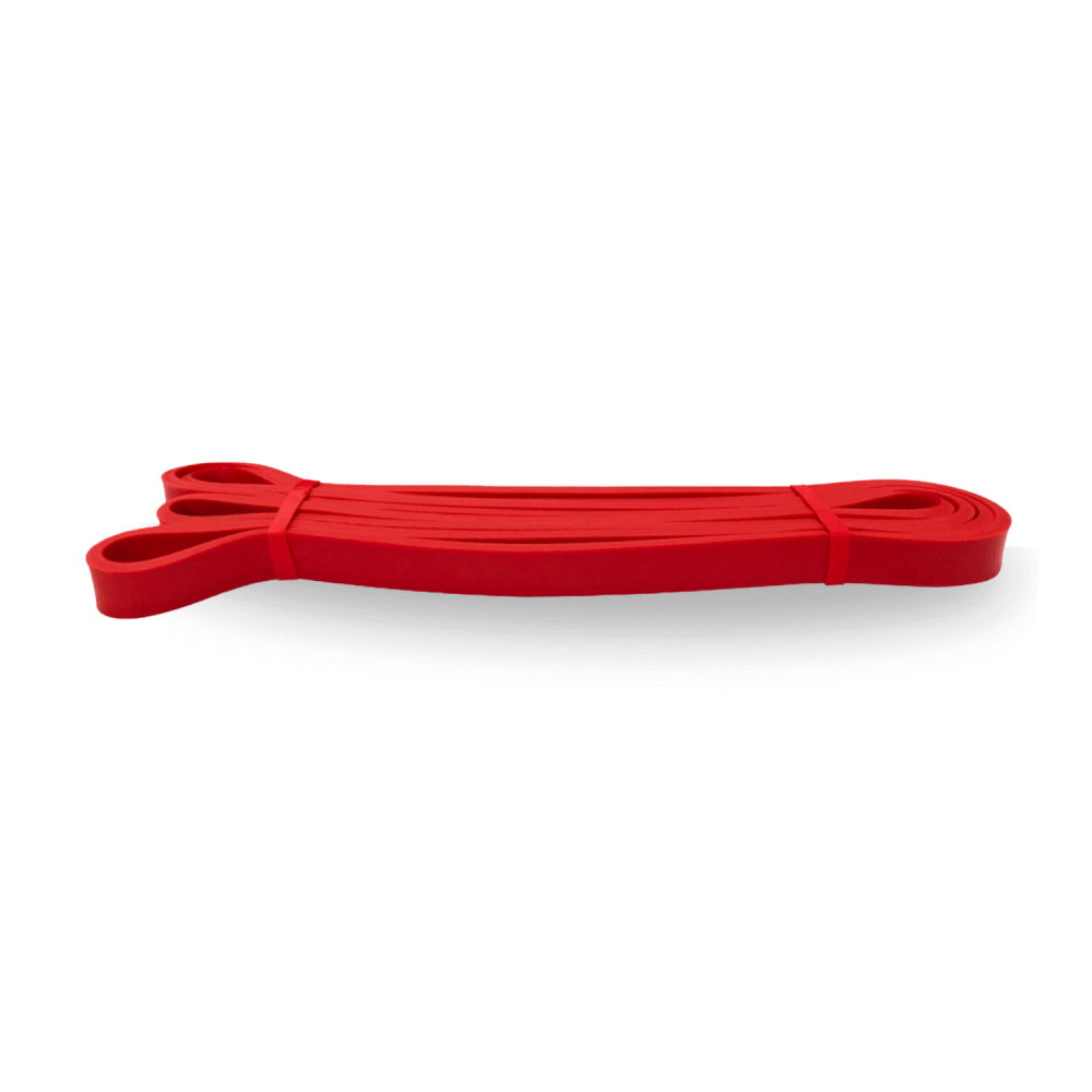 ยางยืดออกกำลังกาย HOMEFITTOOLS 15-35 ปอนด์ สีแดง TPE